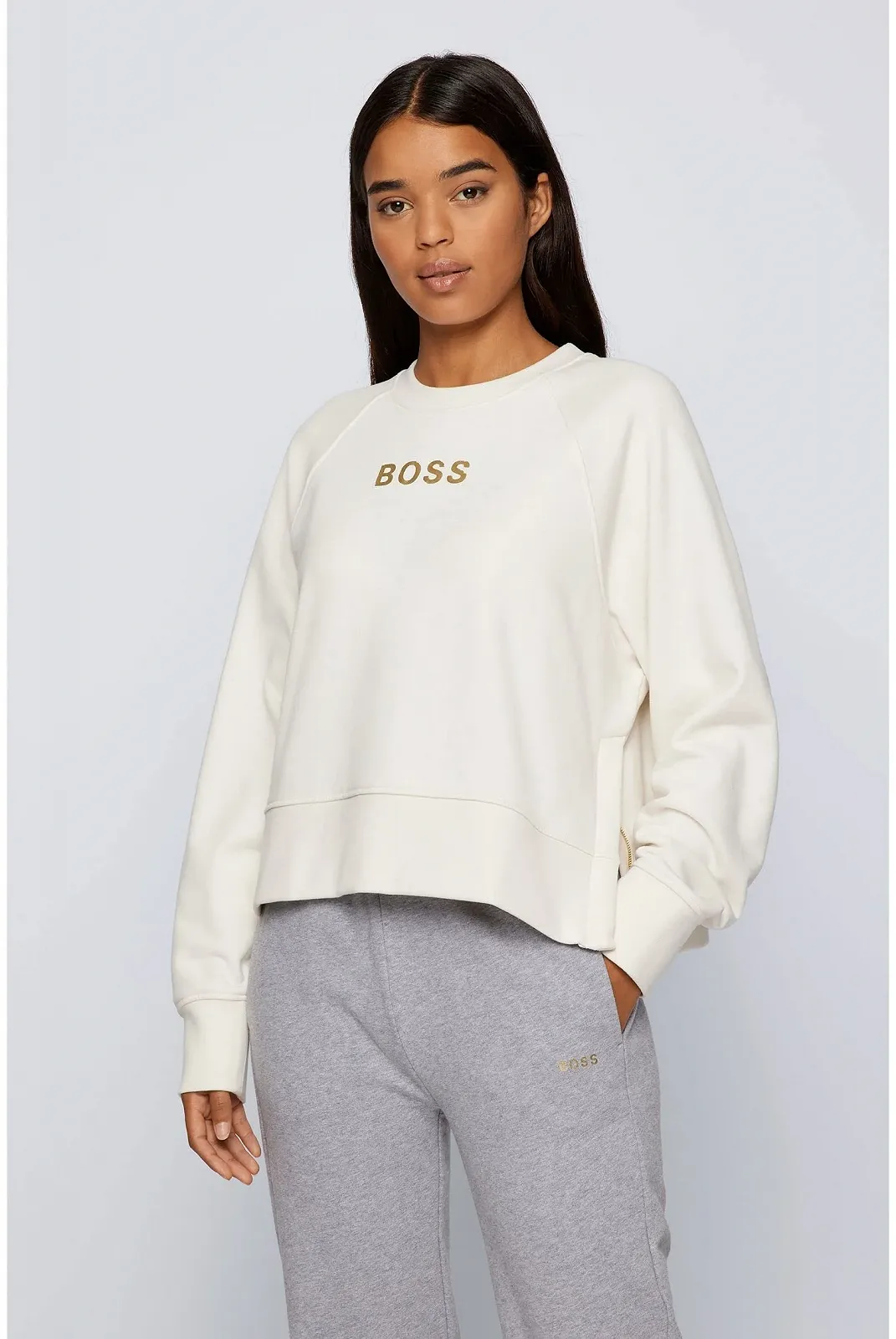 Женский свитшот BOSS C_elia_Gold, фото №4
