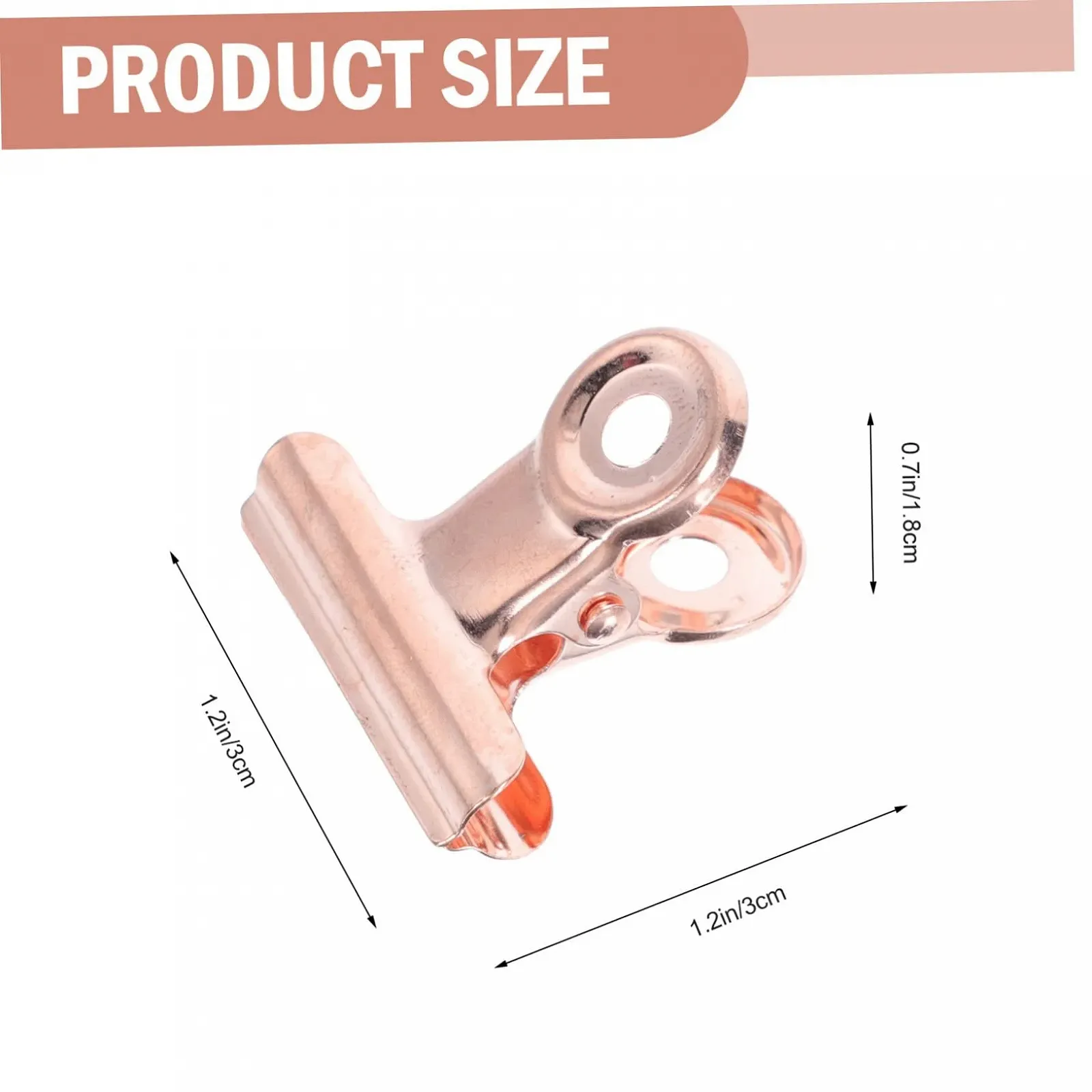 Кліпси OATIPHO для манікюру 12 шт. Рожеве золото, фото №2 Кліпси OATIPHO для манікюру 12 шт. Рожеве золото, фото №2