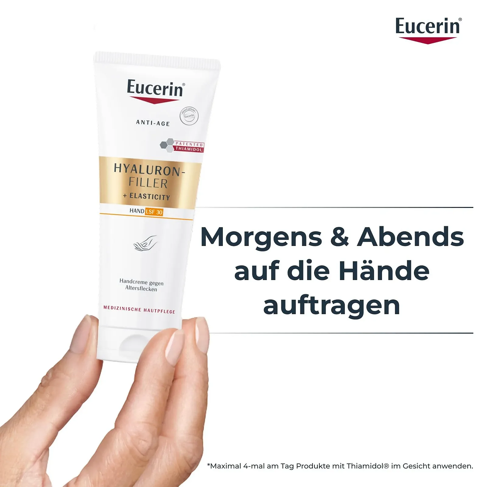 Крем для рук Eucerin Anti-Age Hyaluron-Filler + Elasticity проти пігментних плям, 75 мл, фото №8