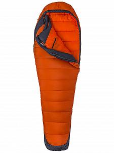 Спальный мешок Marmot Trestles Elite Eco 0 Long, оранжевый/темно-стальной, LZ - Фото 1