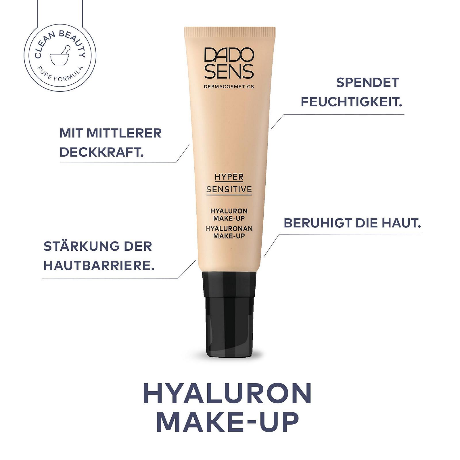 Гіалуроновий макіяж DADO SENS Hypersensitive Hyaluronic Almond 30 мл, фото №4