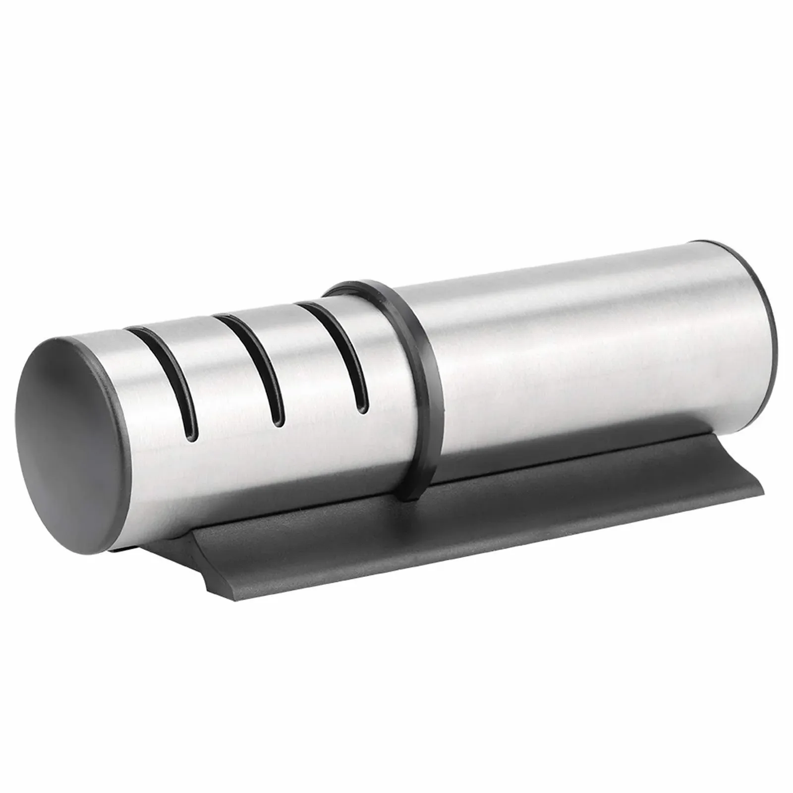 Точилка для ножів ручна 3-ступінчаста з нержавіючої сталі з протиковзкою основою, фото №8