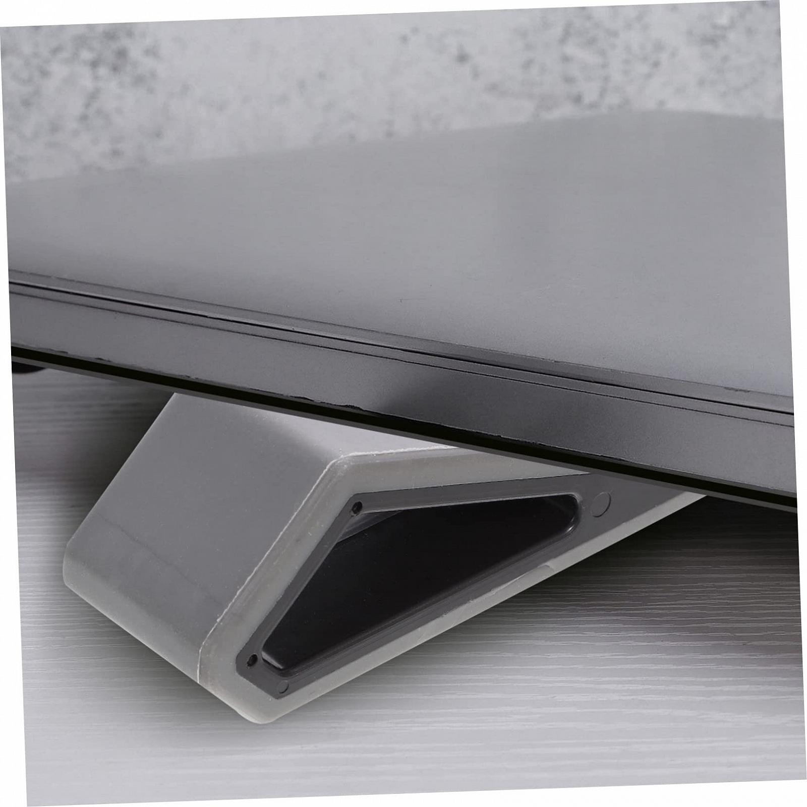 Підставка для ноутбука Housoutil 2 шт, регульована по висоті, міні-радіатор Чорний для розсіювання тепла та ергономічної роботи, фото №9