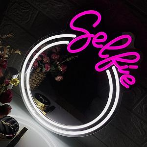 Светильник Fespcj LED Neon Queen регулируемая яркость цветной synthetic.ua - Фото 1