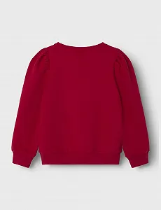 Толстовка NAME IT для девочек Nmfsine Minnie Sweat Box Bru Wdi synthetic.ua - Фото 1