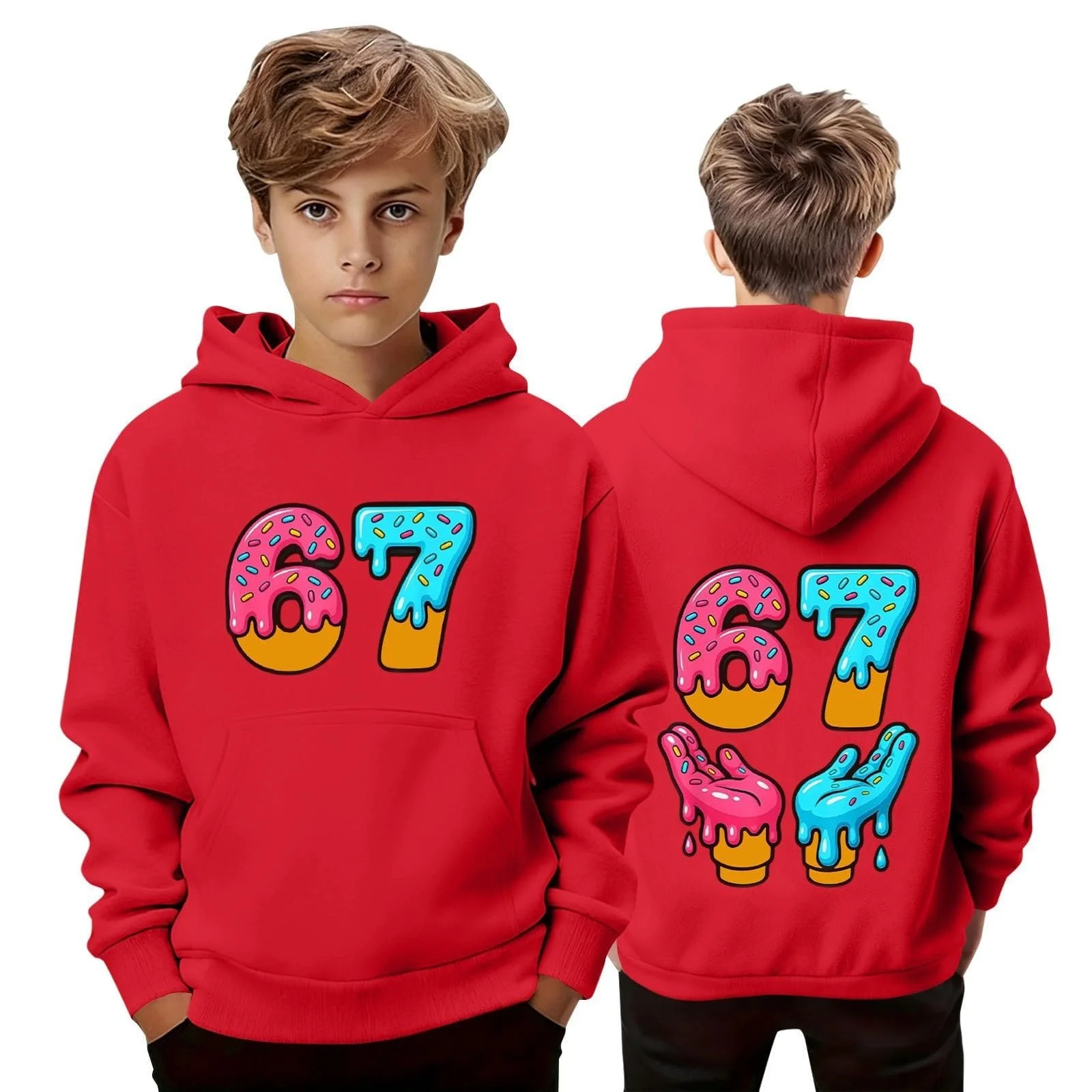 Худи Детский Толстовка для девочек, мальчиков, детский свитшот с принтом, мягкий, повседневный, модный, теплый, дышащий, удобный свитшот на молнии, рубашка с длинными рукавами, фото №2 Худи Детский Толстовка для девочек, мальчиков, детский свитшот с принтом, мягкий, повседневный, модный, теплый, дышащий, удобный свитшот на молнии, рубашка с длинными рукавами, фото №2