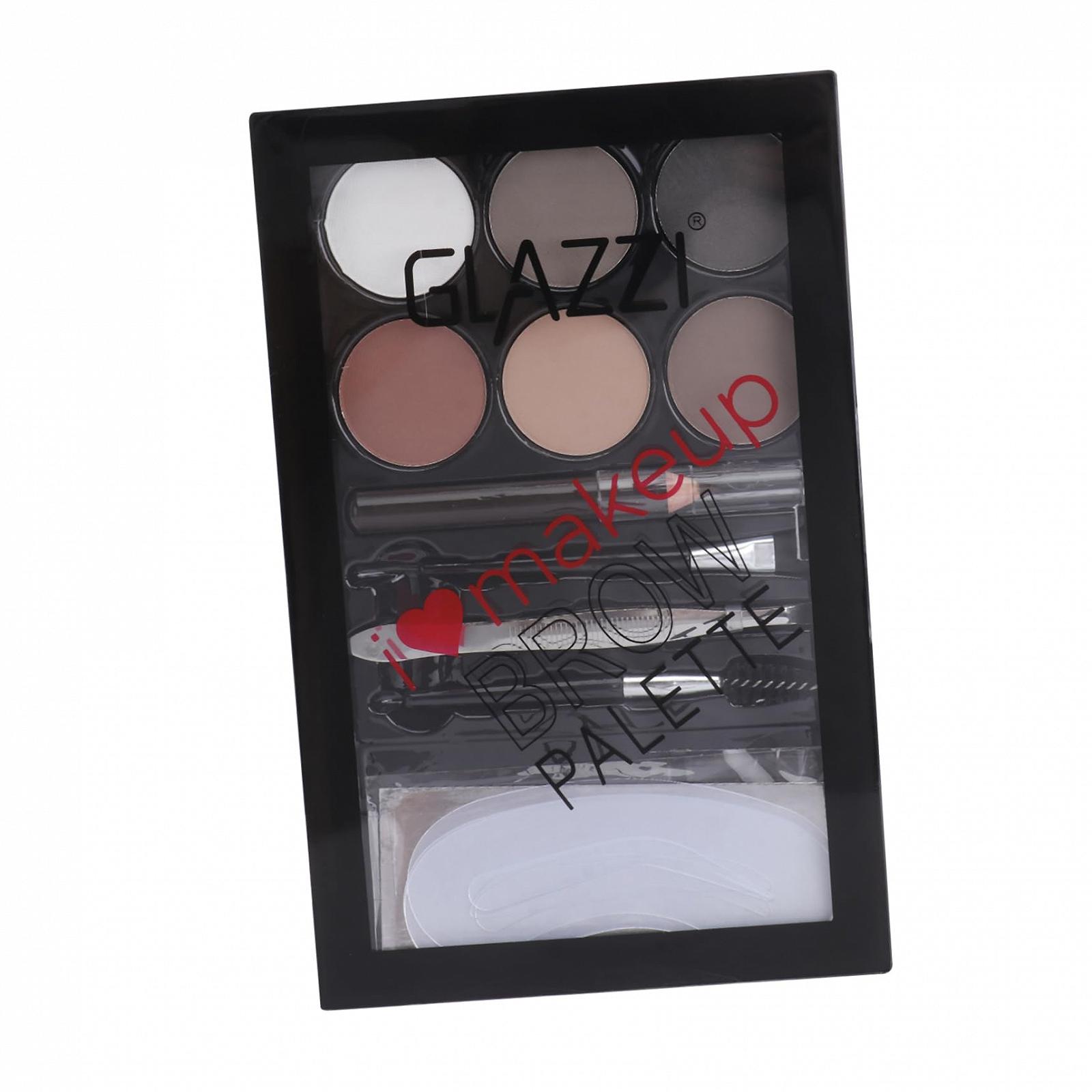 Набір MUSISALY Eyebrow Powder Set для брів з олівцем, помадою та пензликом ABS, фото №1
