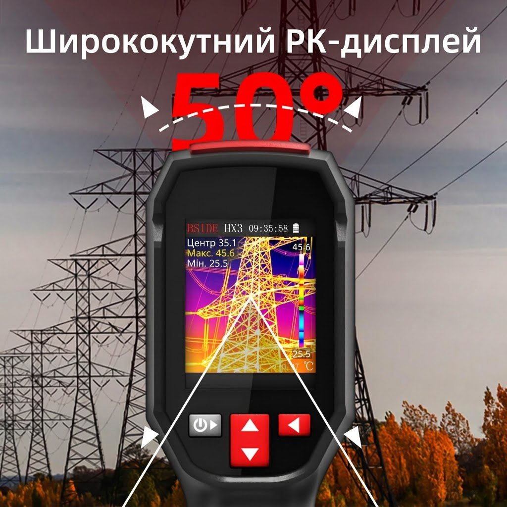 Тепловизор BSIDE HX3 / 240 x 240 / от -20 °C до +550 °C, фото №5