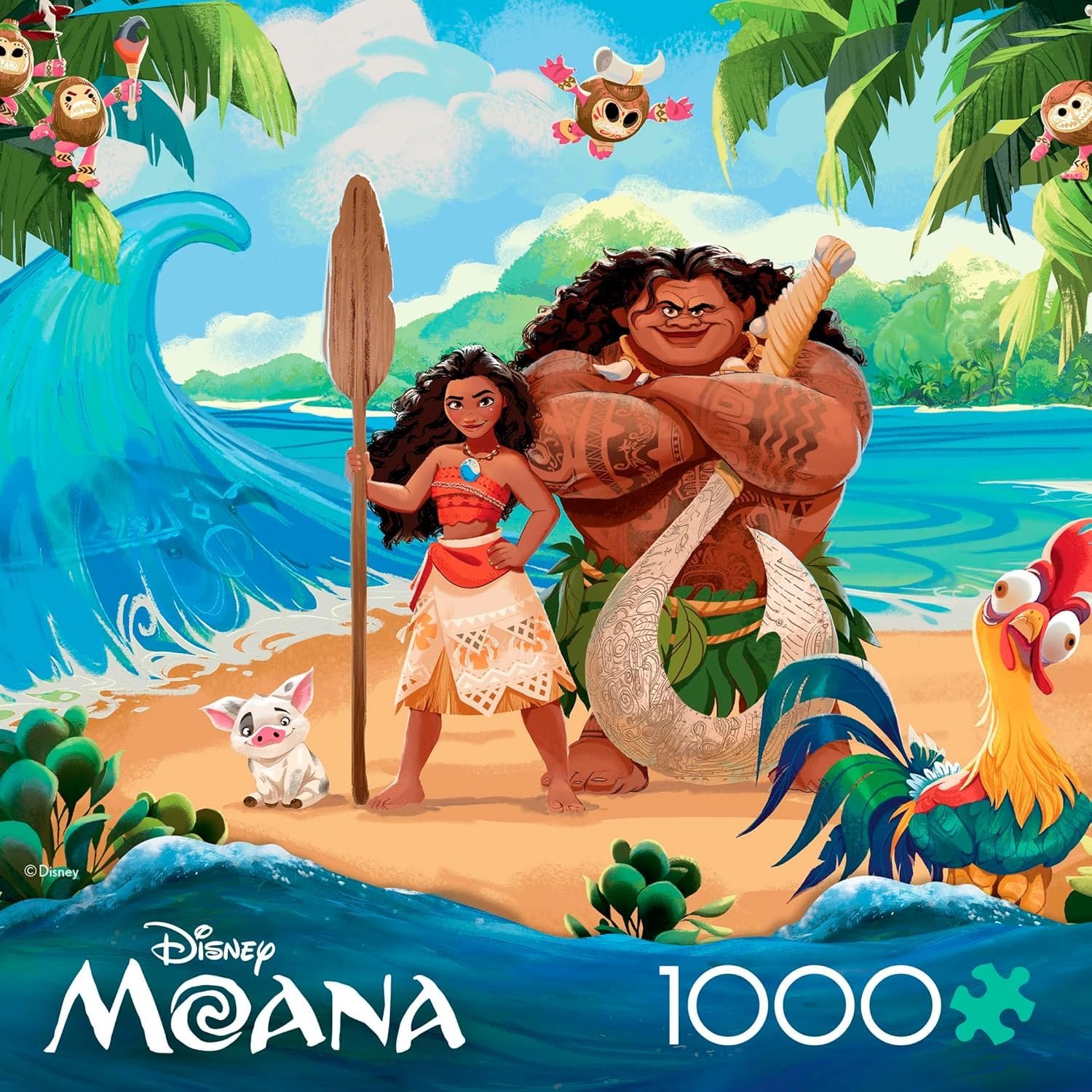 Пазл Ceaco Disney Thomas Kinkade Moana and Maui 1000 елементів, фото №3