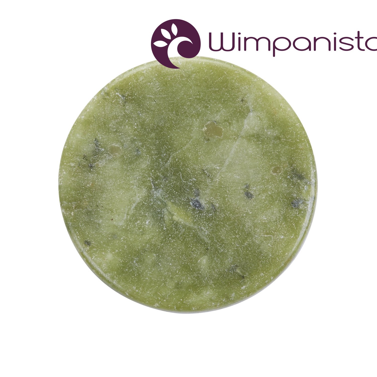 Камень для наращивания ресниц Jade диаметр 4см зелёный, фото №2 Камень для наращивания ресниц Jade диаметр 4см зелёный, фото №2