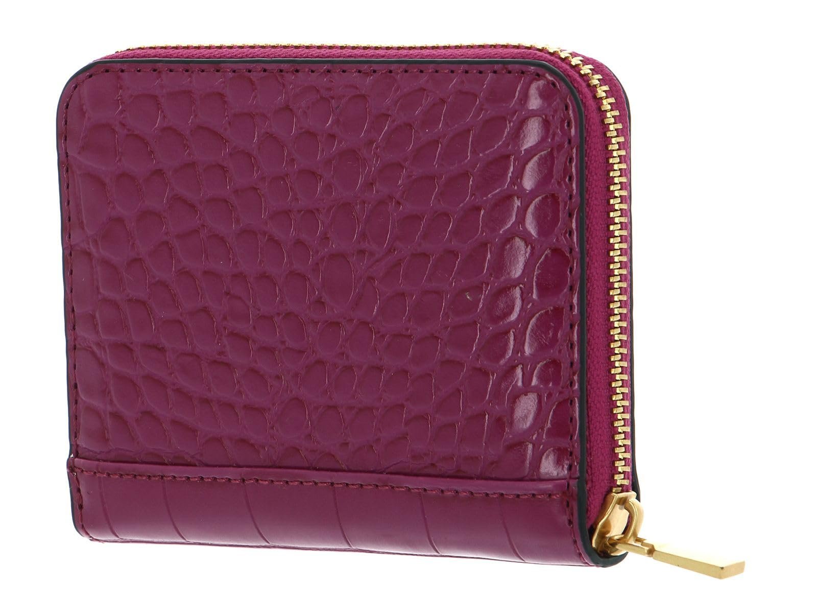 Кошелек GUESS Laurel SLG Boysenberry Small Zip Around, boysenberry, Minimalist, фото №4