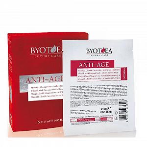 Маска Byothea Ultra Lift для обличчя та шиї Anti-Ageing - 25 мл x 6 шт - Фото 1