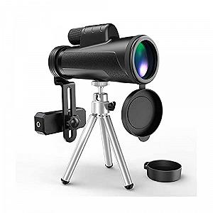 Монокуляр Derbut 12x50 BAK4-Prism FMC-об'єктив водонепроникний з адаптером для смартфона та штативом - Фото 1