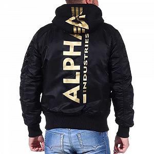 Куртка-бомбер ALPHA INDUSTRIES Чоловіча synthetic.ua - Фото 1