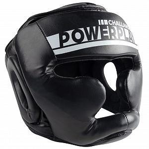 Боксерський шолом тренувальний PowerPlay 3048 Чорно-Білий M - Фото 1