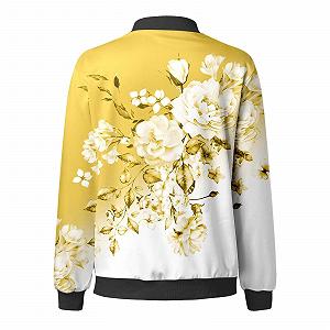 Женская куртка-бомбер, короткая synthetic.ua - Фото 1