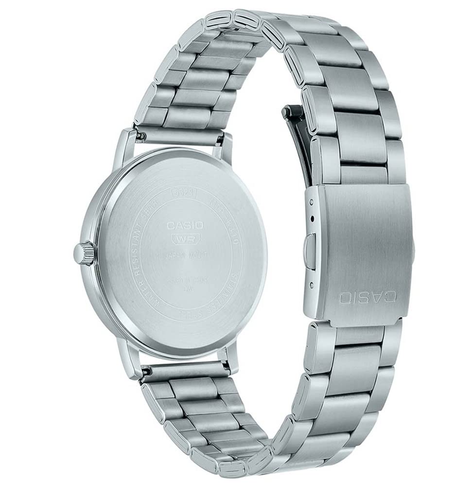 Часы Casio MTP-B125D-1AVEF серебристый браслет, фото №2