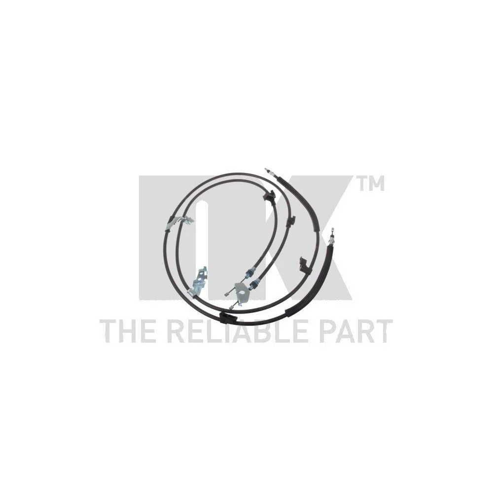 Трос стоянкового гальма NK 9025170 для FORD, лівий, правий, фото №1