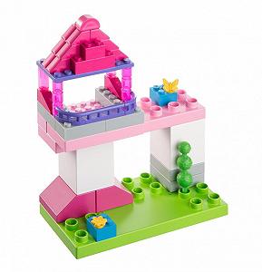 Набір ляльок Барбі Будівельник + конструктор Mega Bloks Барбі FCP76 Mattel synthetic.ua - Фото 1