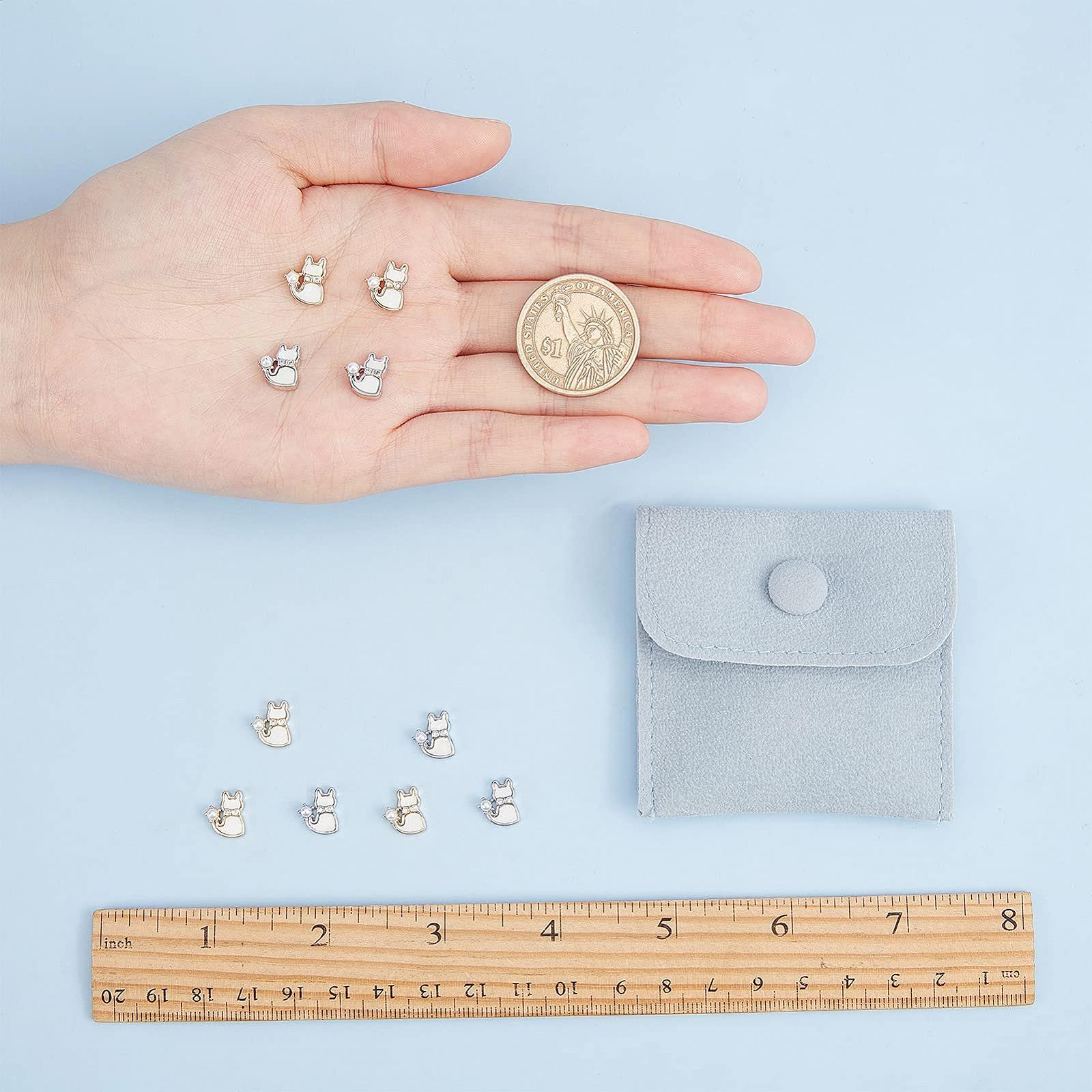 3D NICENEEDED Кішка, Золото, Срібло, 10 шт, фото №3