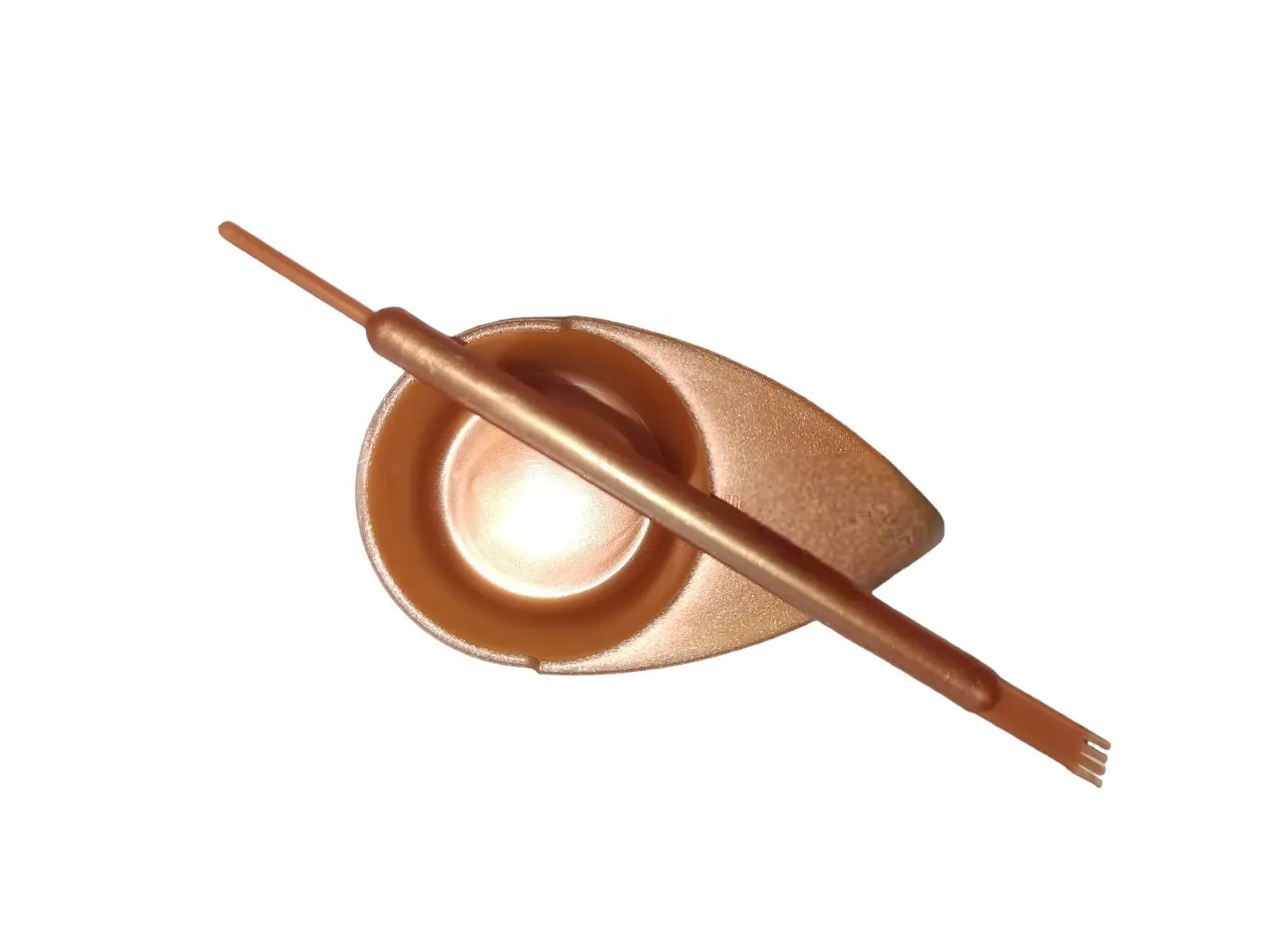 Набір MilleniumHair Mini миска та Пензель для фарбування вій та брів, фото №2