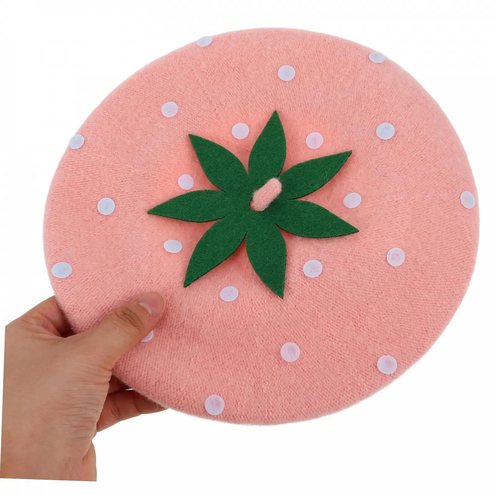 Детская шапка Healvian Милая розовая, фото №5