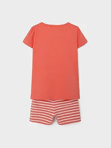 Пижамный набор для девочек NAME IT Nmfannlisa Minnie Night Set Wdi synthetic.ua - Фото 1