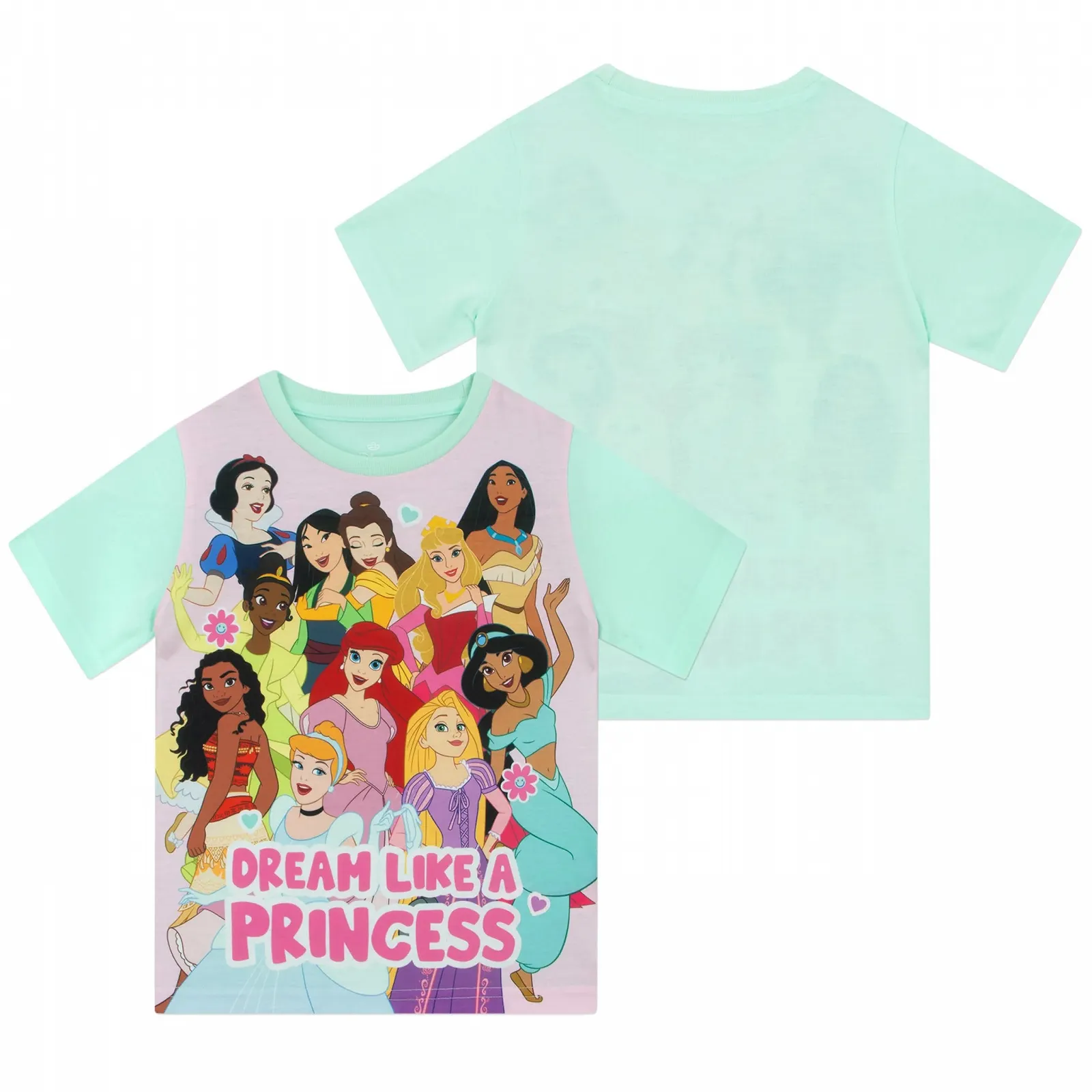 Піжама Disney Princess Дитяча Принцеса з короткими рукавами для дівчат, фото №8 Піжама Disney Princess Дитяча Принцеса з короткими рукавами для дівчат, фото №8