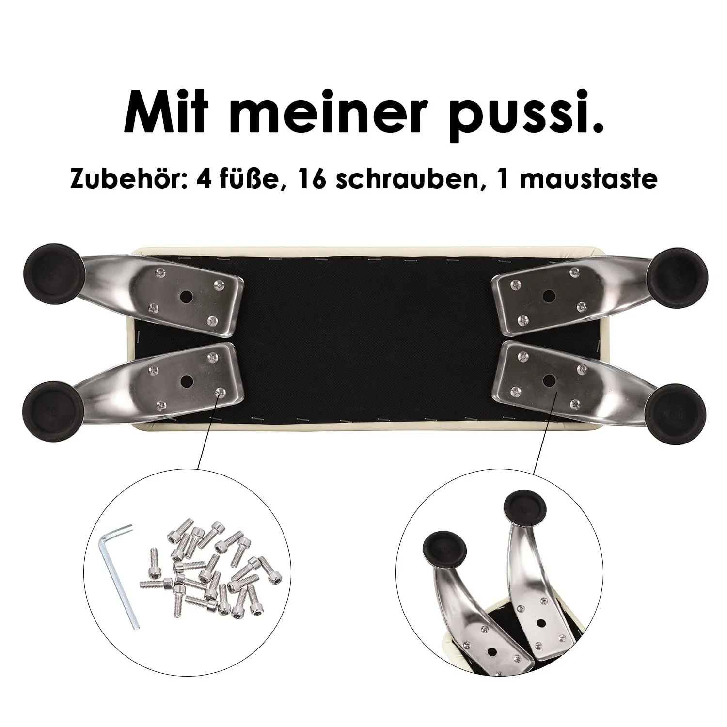 Подставка для рук кожаная для маникюра, бежевая, фото №4 Подставка для рук кожаная для маникюра, бежевая, фото №4