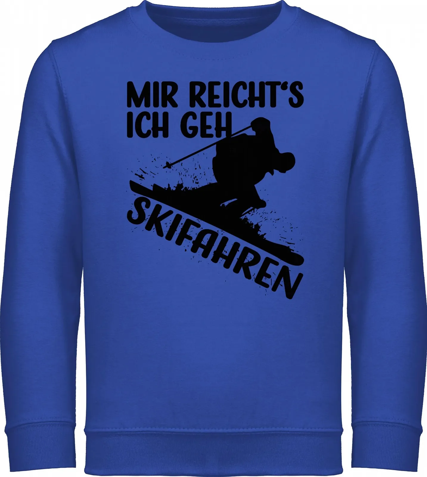 Толстовка Shirtracer Дитячий світшот для хлопчиків і дівчаток Mir Reicht's ich Geh Skiing, фото №1