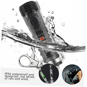 Фонарик-брелок Sosoport Мини LED фонарик-брелок synthetic.ua - Фото 1