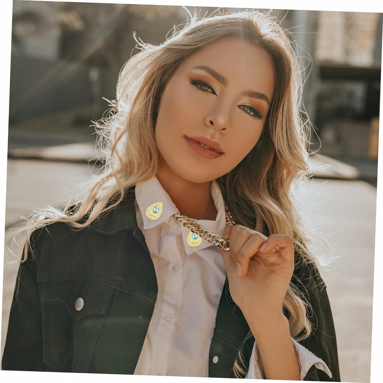 Прикраса для одягу Coheali 2 шт. Смола, павич, крапля води, аксесуари для прикрашання казкової тематики, фото №2