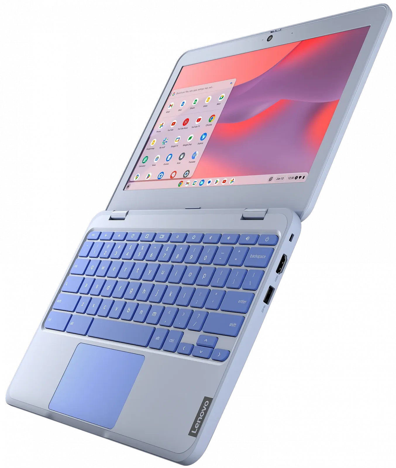 Ноутбук 11.6" Lenovo IdeaPad Slim 3 Chromebook 11IJL9 Intel Celeron N4500 RAM 4GB eMMC 64GB 11год батарея ChromeOS (UKR), фото №4