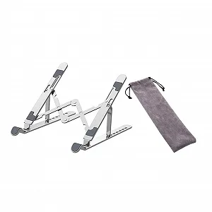 Подставка для ноутбука Складная с регулировкой высоты Алюминиевый сплав - Фото 1