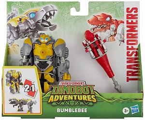 Фигурка + Динобот Transformers Dinobot Adventures Rescue Bots Bumblebee 13 см - Фото 1