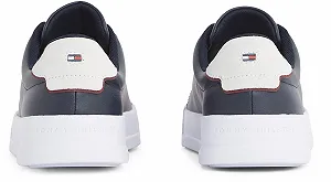 Кроссовки Tommy Hilfiger Low Court Leather Detail Essential synthetic.ua - Фото 1