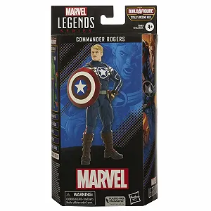 Екшн-фігурка Hasbro Marvel Legends Series Comics Commander Rogers 15 см synthetic.ua - Фото 1