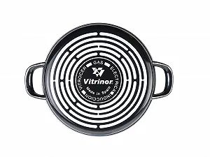 Пирог Megafesa Glass 24 см черный synthetic.ua - Фото 1