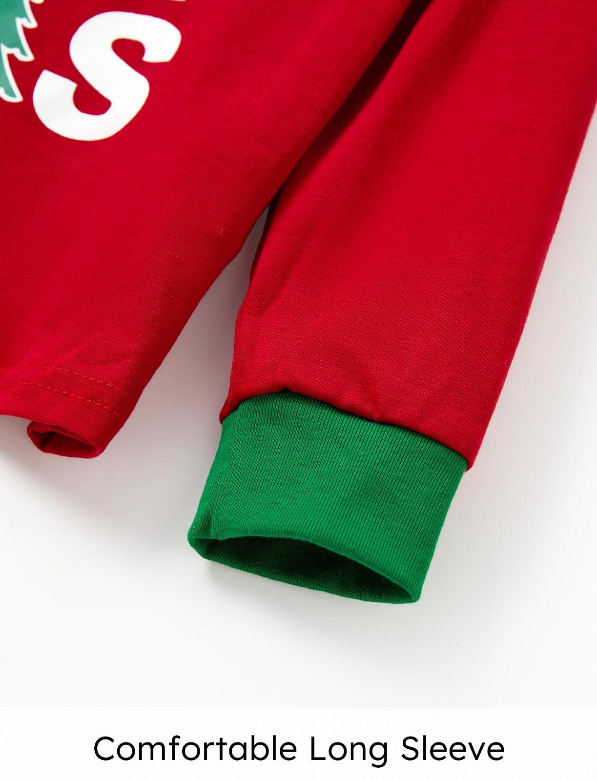 Комплект Різдвяних піжам для сім'ї, фото №7