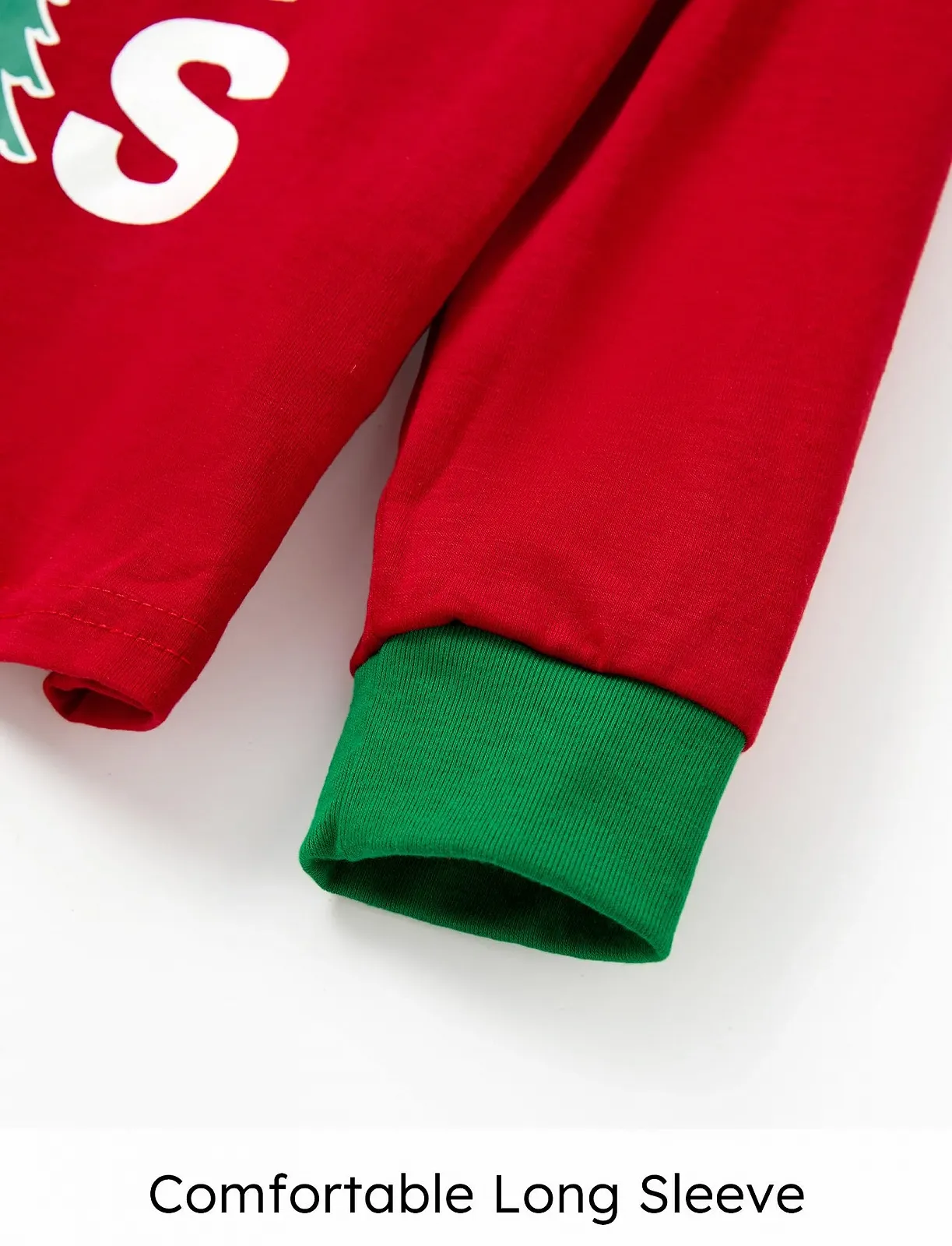 Комплект Різдвяних піжам для сім'ї, фото №7