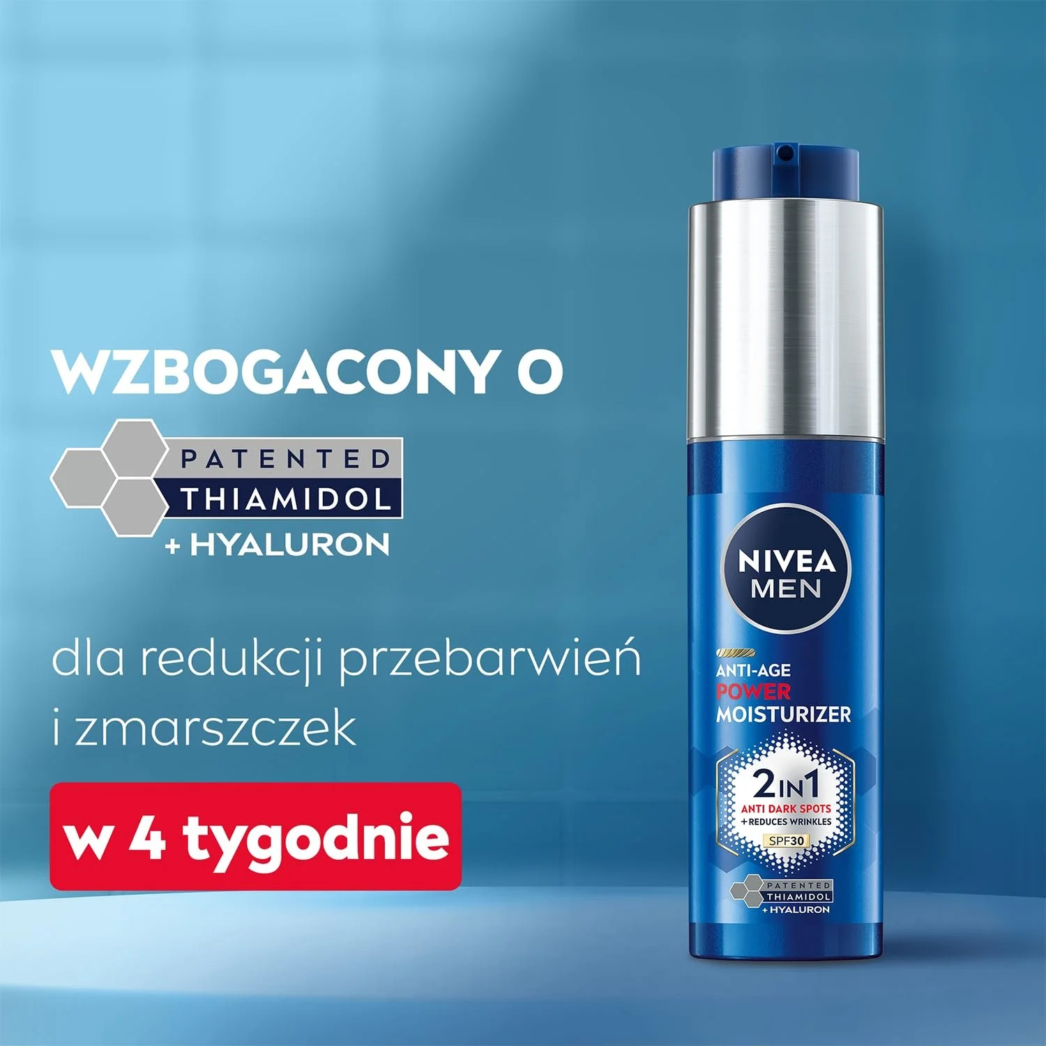 Зволожувальний крем NIVEA MEN Anti-Age 2-in-1 Power SPF 30 50 мл, фото №4 Зволожувальний крем NIVEA MEN Anti-Age 2-in-1 Power SPF 30 50 мл, фото №4