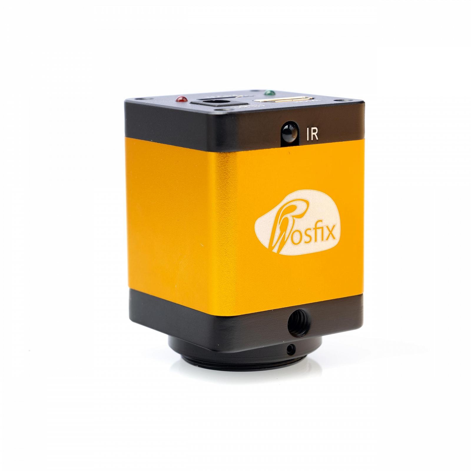 Цифровой стереомикроскоп Rosfix Earth Pro MCEP-0.5X-PZRR с 7–45-кратным зумом и креплением C-Mount, кольцевой светодиодной подсветкой 56x, камерой 12 МП HDMI, фото №3