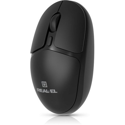 Мышка REAL-EL RM-335W Wireless Black (EL123200055), фото №6 Мышка REAL-EL RM-335W Wireless Black (EL123200055), фото №6