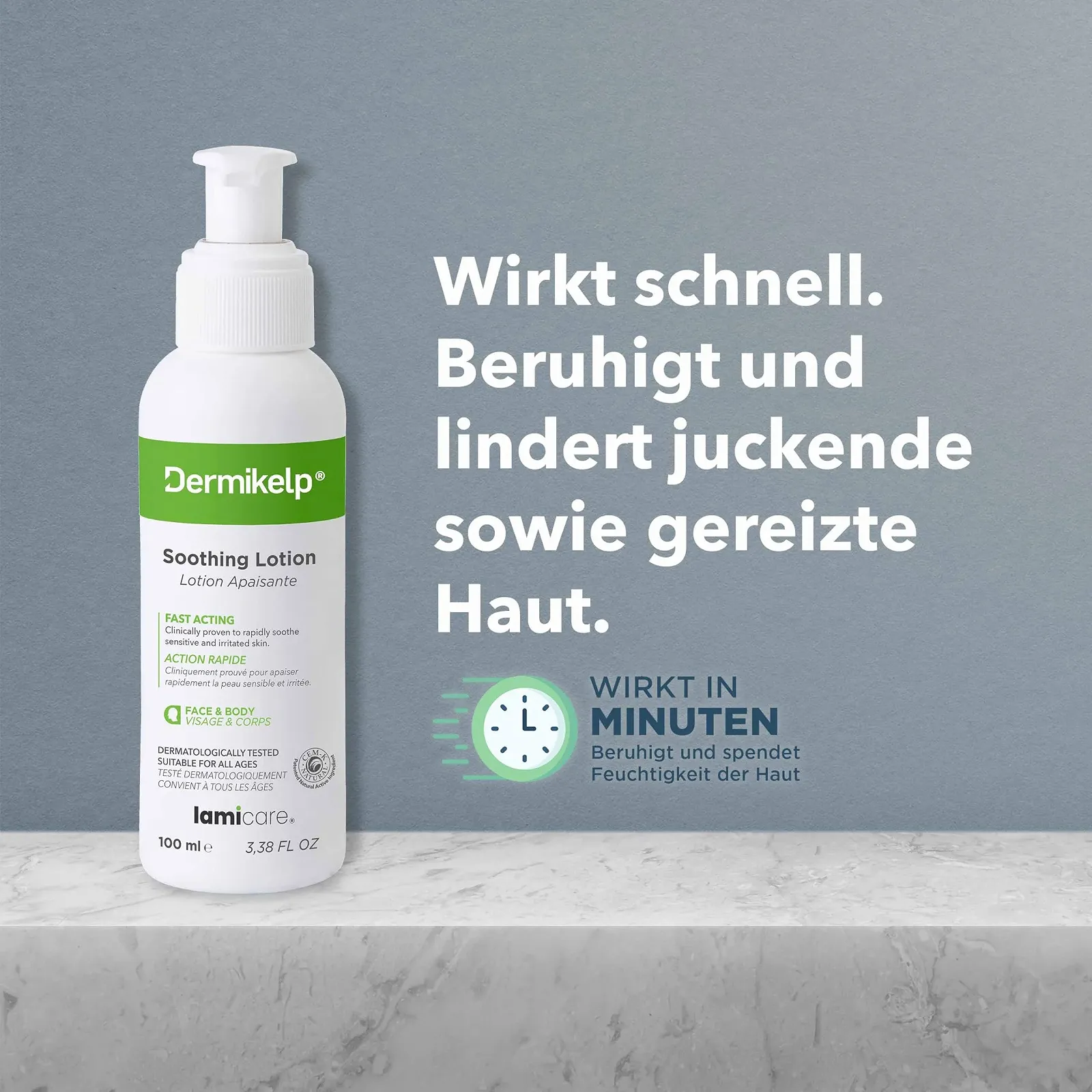 Успокаивающий лосьон Acute для чувствительной, сухой кожи. Улучшает вид покраснений. Дерматологически протестирован с натуральным активным ингредиентом, фото №2