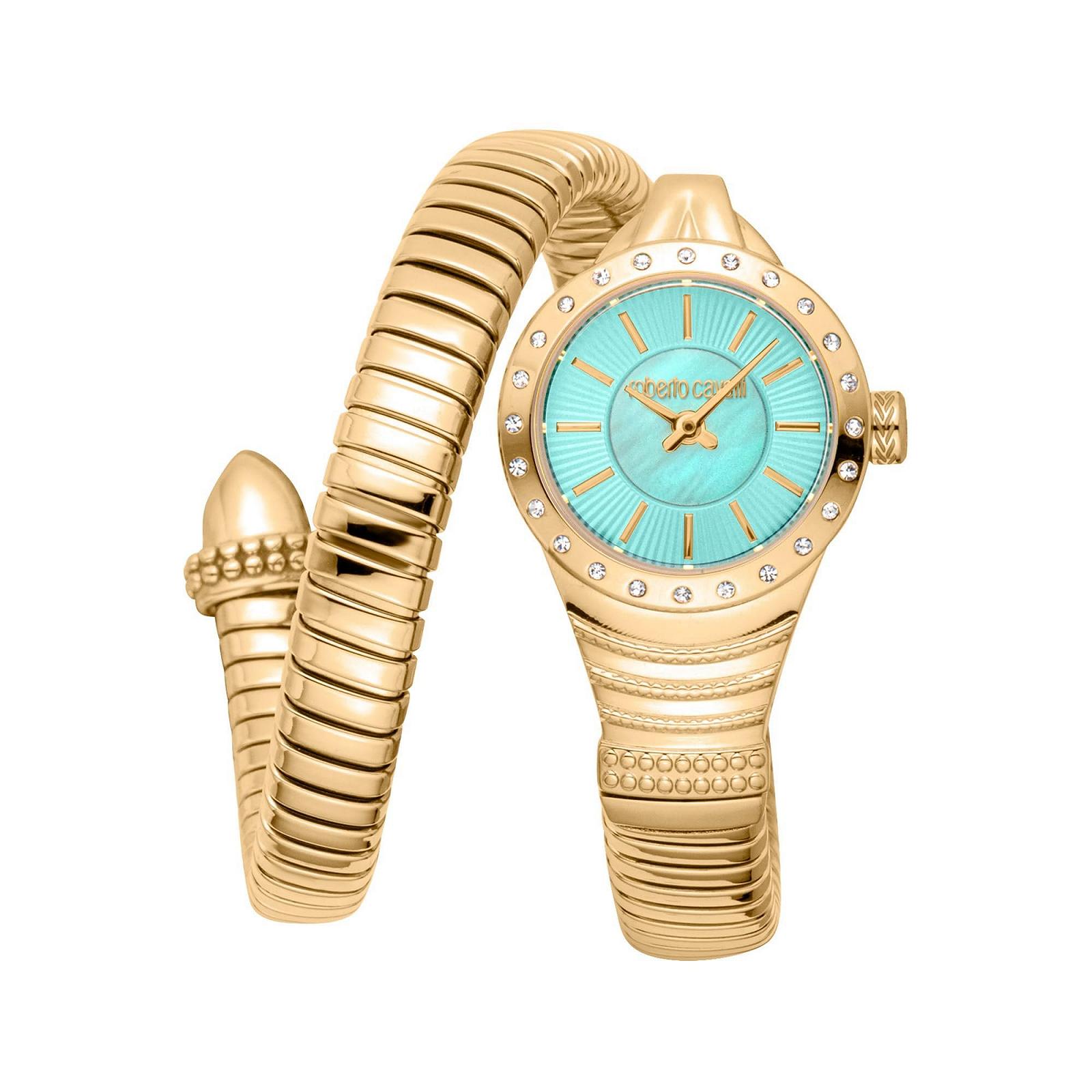 Годинник Roberto Cavalli Кварцовий Аналоговий RC5L114M0045 Жіночий, бірюзовий, фото №1