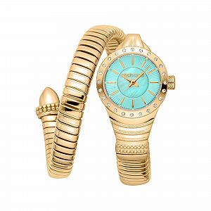 Годинник Roberto Cavalli Кварцовий Аналоговий RC5L114M0045 Жіночий, бірюзовий - Фото 1