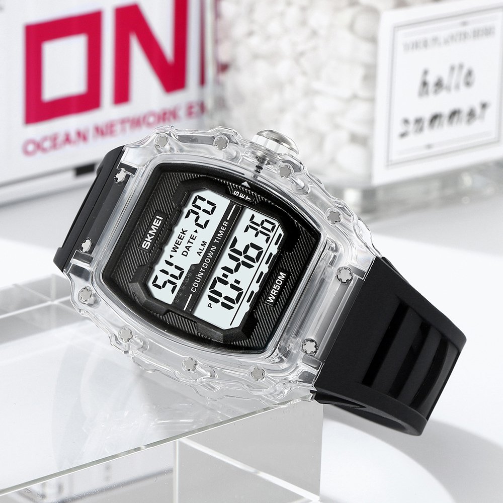 Годинник Skmei 2296WTBK White-Black, фото №5