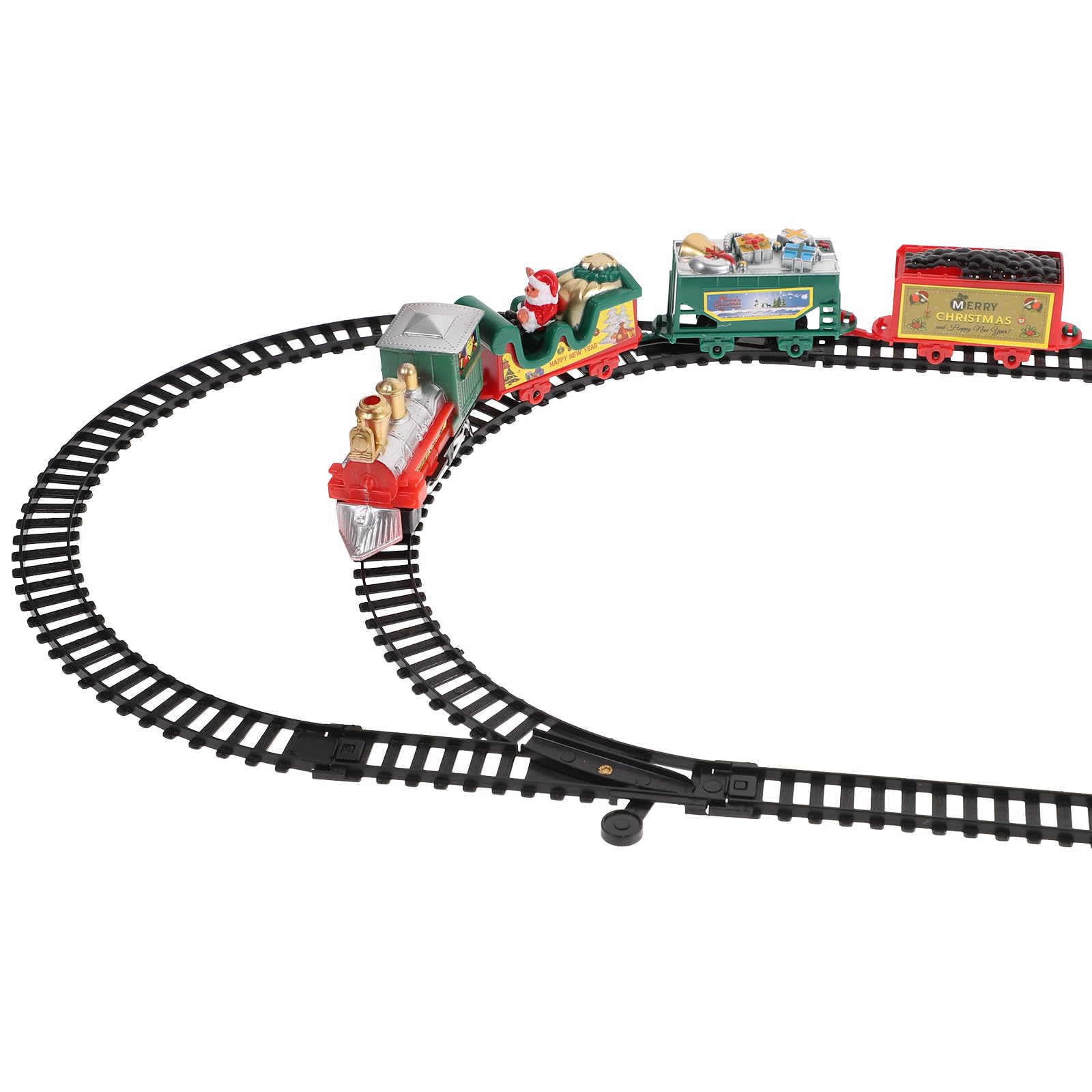 Іграшка Toddmomy Mini Train Electric Railway Toy with Music and Light, фото №9