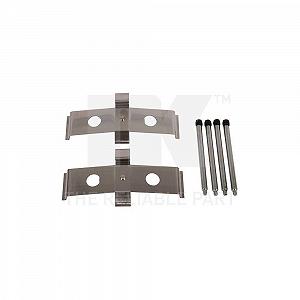 Монтажный комплект тормозных колодок NK 7919674 для, передний мост - Фото 1