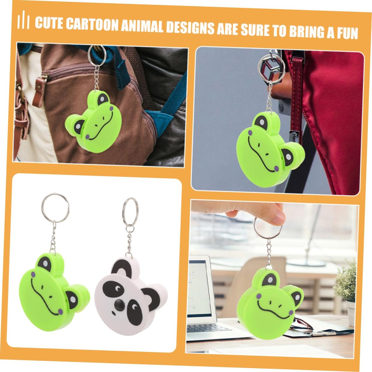 Рулетка Брелок Автоматична висувна, фото №4